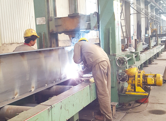 h型鋼自動點焊組立機